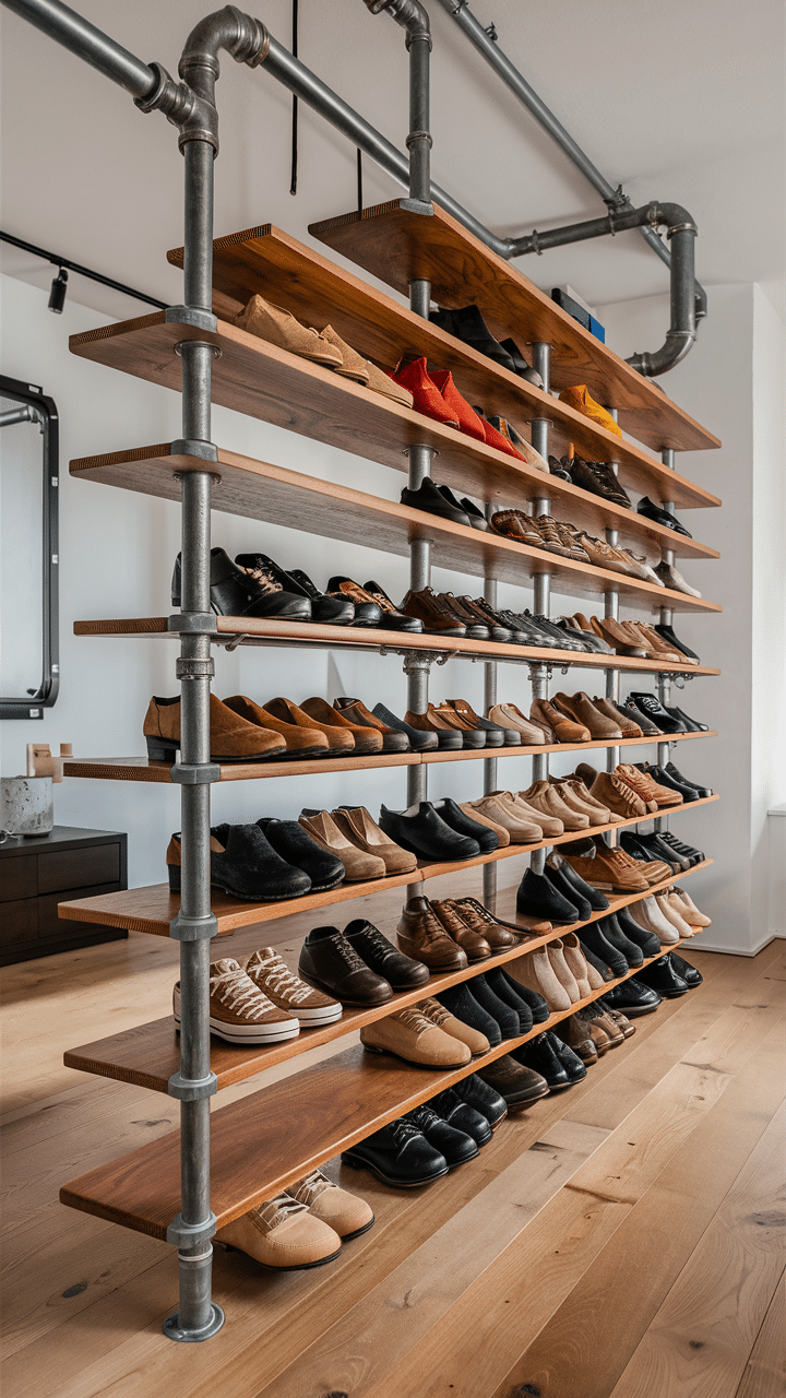 Stylish Storage: 15 Shoe Rack Ideas to Keep Your Space Tidy - The Phulwari