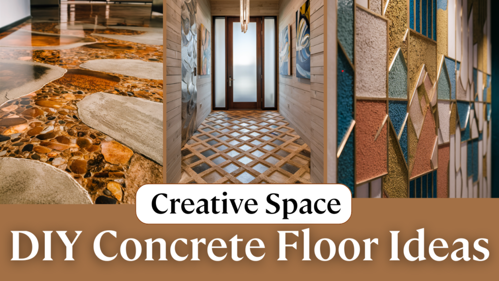 21 DIY Concrete Floor Ideas - The Phulwari