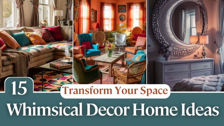 Dreamy and Delightful: 15 Whimsical Decor Ideas for Your Home