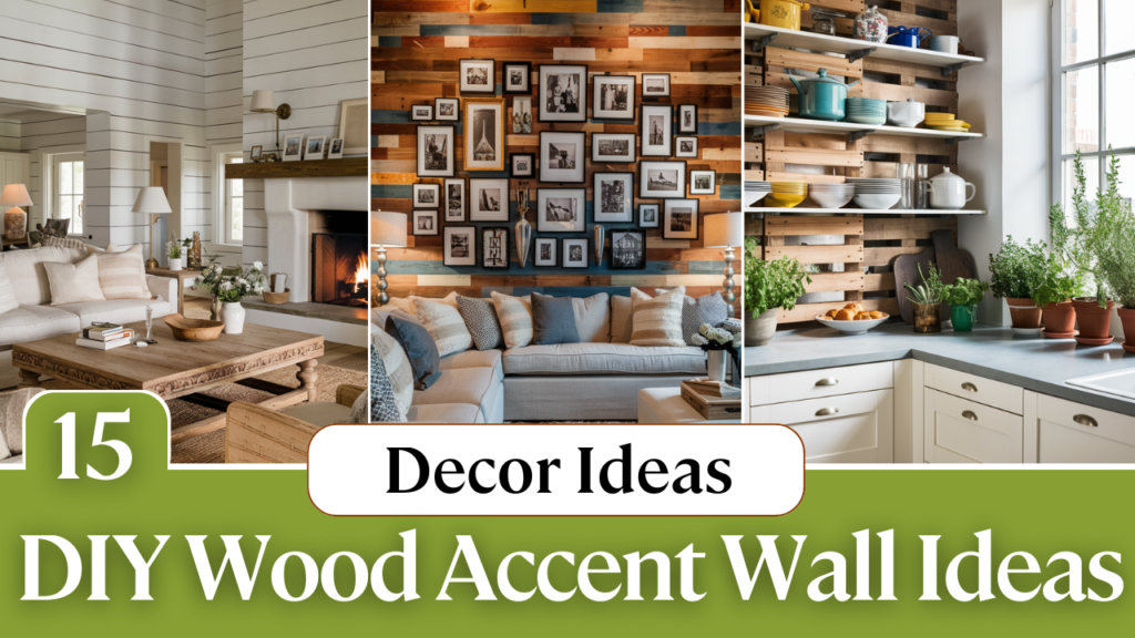 Transform Your Space with These 17 DIY Wood Accent Wall Ideas - The
