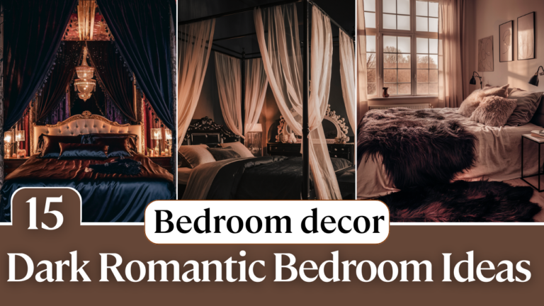 Transform Your Space: 15 Dark Romantic Bedroom Ideas You’ll Love