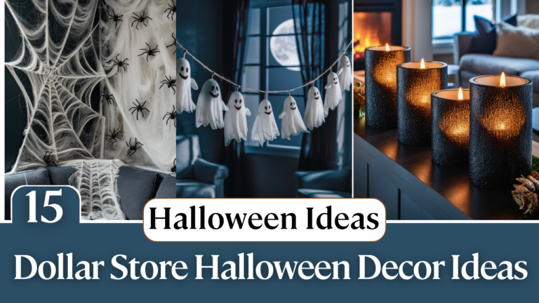 15 Dollar Store Halloween Decor Ideas