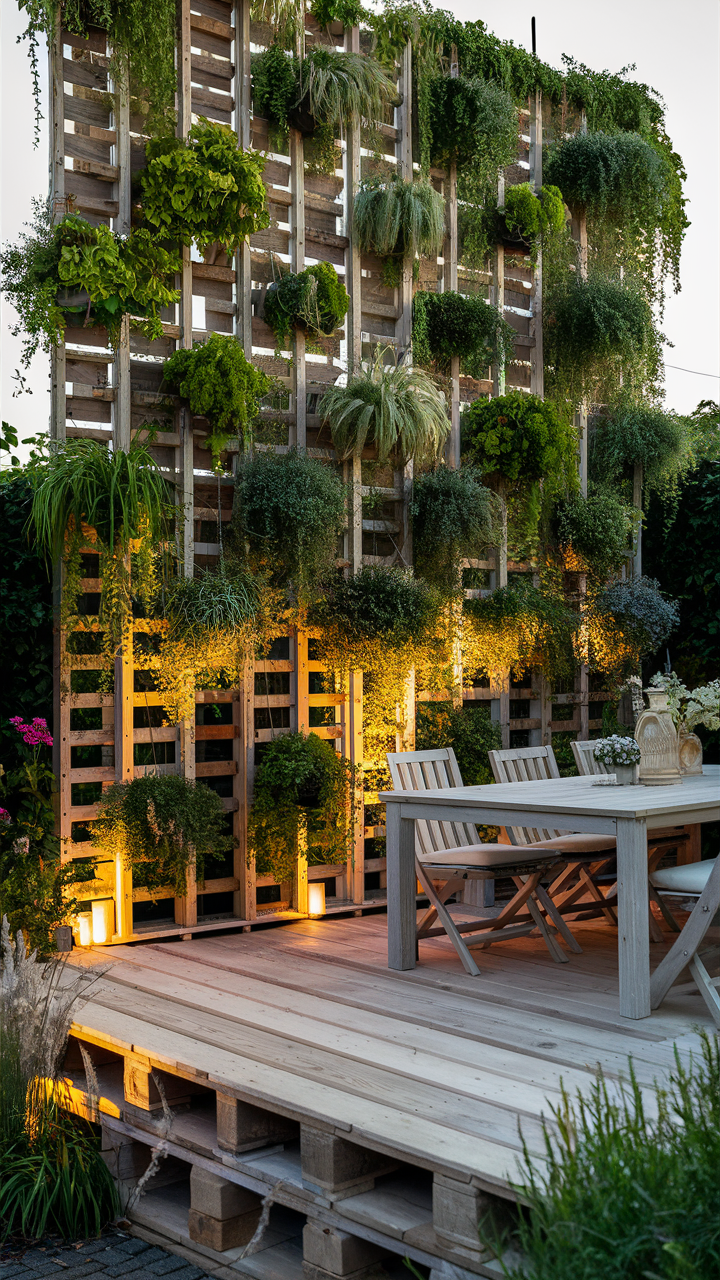 15 Budget-Friendly DIY Pallet Patio Deck Ideas - The Phulwari
