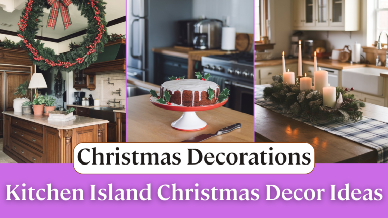 15 Kitchen Island Christmas Decor Ideas