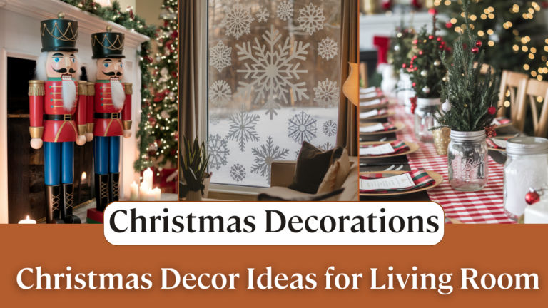 15 Christmas Decor Ideas for Living Room