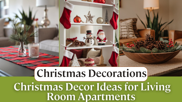 15 Christmas Decor Ideas for Living Room Apartments