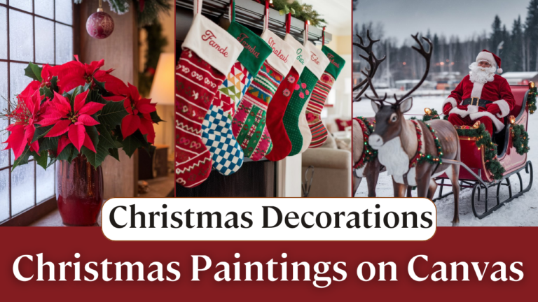 15 Christmas Paintings on Canvas