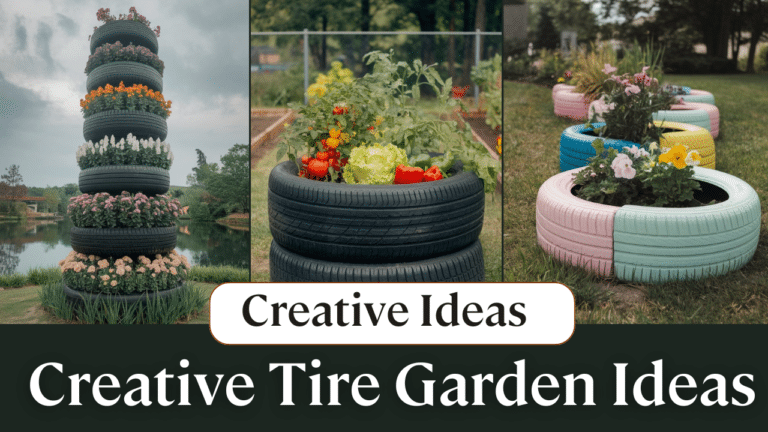 15 Creative Tire Garden Ideas to Add Charm to Your Outdoor Space