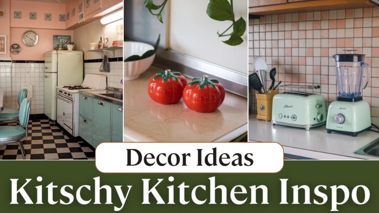 Kitschy Kitchen Inspo: 10 Retro Ideas to Add Playful Charm to Your Kitchen