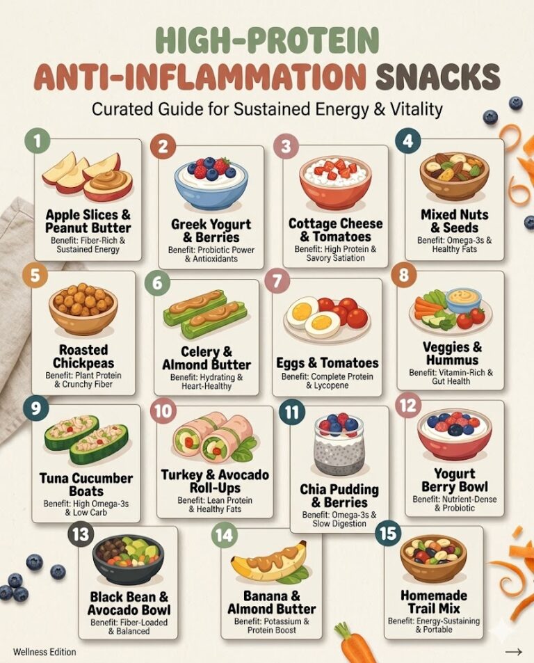 The Ultimate Guide to Anti-Inflammatory Snacking: 15 Easy Recipes